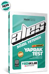 Yediiklim Yayınları 2025 Ales Sözel Yetenek Çek Kopart Yaprak Test