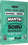 Yediiklim Yayınları 2025 KPSS ALES DGS Sayısal Sözel Mantık Tamamı Çözümlü Soru Bankası