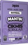Yediiklim Yayınları 2025 KPSS ALES DGS Sayısal Mantık Çıkmış Sorular ve Çözümleri