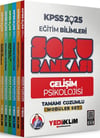 Yediiklim Yayınları 2025 KPSS Eğitim Bilimleri Tamamı Çözümlü Modüler Set Soru Bankası