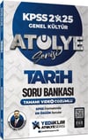 Yediiklim Yayınları 2025 KPSS Genel Kültür Tarih Atölye Serisi Tamamı Video Çözümlü Soru Bankası