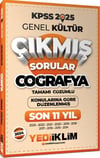Yediiklim Yayınları 2025 KPSS Genel Kültür Lisans Coğrafya Konularına Göre Tamamı Çözümlü Son 11 Yıl Çıkmış Sorular