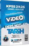 Yediiklim Yayınları 2025 KPSS Genel Kültür Atölye Tarih Video Ders Notları