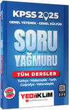 Yediiklim Yayınları 2025 KPSS Genel Yetenek Genel Kültür Tüm Dersler Soru Yağmuru