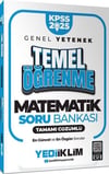 Yediiklim Yayınları 2025 KPSS Genel Yetenek Matematik Temel Öğrenme Tamamı Çözümlü Soru Bankası
