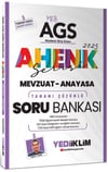 Yediiklim Yayınları 2025 MEB AGS Ahenk Serisi Mevzuat Anayasa Tamamı Çözümlü Soru Bankası