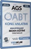 Yediiklim Yayınları 2025 MEB AGS ÖABT Beden Eğitimi Öğretmenliği Spor Kütüphanesi Konu Anlatımı
