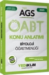 Yediiklim Yayınları 2025 MEB AGS ÖABT Biyoloji Öğretmenliği Konu Anlatımı