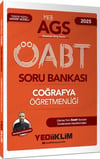 Yediiklim Yayınları 2025 MEB AGS ÖABT Coğrafya Öğretmenliği Soru Bankası
