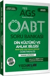 Yediiklim Yayınları 2025 MEB AGS ÖABT Din Kültürü ve Ahlak Bilgisi Öğretmenliği Tamamı Çözümlü Soru Bankası