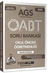 Yediiklim Yayınları 2025 MEB AGS ÖABT Okul Öncesi Öğretmenliği Tamamı Çözümlü Soru Bankası