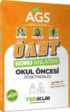 Yediiklim Yayınları 2025 MEB AGS ÖABT Okul Öncesi Öğretmenliği Konu Anlatımı