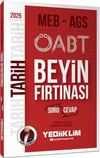 Yediiklim Yayınları 2025 MEB AGS ÖABT Tarih Beyin Fırtınası Soru Cevap