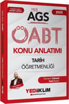 Yediiklim Yayınları 2025 MEB AGS ÖABT Tarih Öğretmenliği Konu Anlatımı