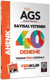Yediiklim Yayınları 2025 MEB AGS Sayısal Yetenek 40 Deneme