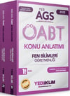 Yediiklim Yayınları 2025 MEBS AGS ÖABT Fen Bilimleri Öğretmenliği Konu Anlatımı