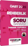 Yediiklim Yayınları 2025 ÖABT Rehberlik Tamamı Çözümlü Soru Bankası