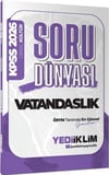 Yediiklim Yayınları 2026 KPSS Genel Kültür Vatandaşlık Soru Dünyası