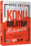 Yediiklim Yayınları 2026 KPSS Genel Yetenek Genel Kültür Konu Anlatımlı Modüler Set 5 Kitap