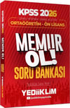 Yediiklim Yayınları 2026 KPSS Genel Yetenek Genel Kültür Ortaöğretim Ön Lisans Memur Ol Soru Bankası