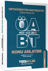 Yediiklim Yayınları 2026 MEB AGS ÖABT Ortaöğretim Matematik Öğretmenliği Konu Anlatımı