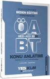 Yediiklim Yayınları 2026 MEB AGS ÖABT Beden Eğitimi Öğretmenliği Konu Anlatımı