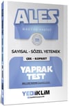 Yediiklim Yayınları 2027 ALES Master Seris Sayısal Sözel Yetenek Çek Kopart Yaprak Test