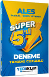 Yediiklim Yayınları 2027 ALES Tamamı Çözümlü Süper 5 li Deneme