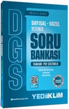 Yediiklim Yayınları 2027 DGS Prestij Serisi Sayısal Sözel Yetenek Tamamı PDF Çözümlü Soru Bankası