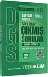 Yediiklim Yayınları 2027 DGS Sayısal Sözel Yetenek Son 7 Sınav Tamamı Çözümlü Çıkmış Sorular