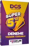 Yediiklim Yayınları 2027 DGS Tamamı Çözümlü Süper 5 li Deneme