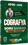 Yediiklim Yayınları 2027 KPSS AGS Coğrafya Tamamı Çözümlü Soru Bankası Hakan Bileyen