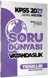 Yediiklim Yayınları 2027 KPSS Genel Kültür Soru Dünyası 3 lü Set