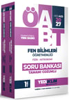 Yediiklim Yayınları 2027 MEB AGS ÖABT Fen Bilimleri Öğretmenliği Tamamı Çözümlü Soru Bankası 2 Cilt
