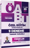 Yediiklim Yayınları 2027 MEB AGS ÖABT Özel Eğitim Öğretmenliği Tamamı Çözümlü 9 Deneme