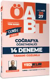 Yediiklim Yayınları 2027 MEB AGS ÖABT Cemre Serisi Coğrafya Öğretmenliği Tamamı Çözümlü 14 Deneme