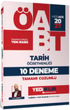 Yediiklim Yayınları 2027 MEB AGS ÖABT Tarih Öğretmenliği Tamamı Çözümlü 10 Deneme