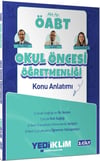 Yediiklim Yayınları 2027 MEB AGS ÖABT Okul Öncesi Öğretmenliği Konu Anlatımı Cilt 2
