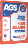 Yediiklim Yayınları 2027 MEB AGS Sayısal Yetenek Konu Anlatımı