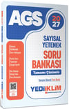 Yediiklim Yayınları 2027 MEB AGS Sayısal Yetenek Tamamı Çözümlü Soru Bankası