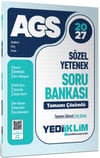 Yediiklim Yayınları 2027 MEB AGS Sözel Yetenek Tamamı Çözümlü Soru Bankası