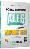 Yediiklim Yayınları Ales Sözel Yetenek Çek Kopart Yaprak Test