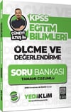 Yediiklim Yayınları KPSS Eğitim Bilimleri Ölçme ve Değerlendirme Cüneyt İltuş İle Tamamı Çözümlü Soru Bankası