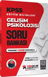 Yediiklim Yayınları KPSS Eğitim Bilimleri Gelişim Psikolojisi Tamamı Video Çözümlü Soru Bankası