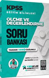 Yediiklim Yayınları KPSS Eğitim Bilimleri Atölye Serisi Ölçme ve Değerlendirme Tamamı Video Çözümlü Soru Bankası