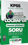 Yediiklim Yayınları KPSS Genel Kültür Coğrafya Hakan Bileyen İle Tamamı Çözümlü Soru Bankası