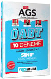 Yediiklim Yayınları MEB AGS ÖABT Sınıf Öğretmenliği Tamamı Çözümlü 10 Deneme Sınavı