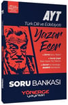 Yönerge Yayınları AYT Türk Dili ve Edebiyatı Yazar Eser Soru Bankası