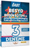 Yönerge Yayınları ÖABT BESYO Beden Eğitimi ve Spor Öğretmenliği 3 Deneme Çözümlü