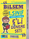 Zeki Çocuk 1. Sınıf Bilsem Tamamı Çözümlü 5 li Deneme Seti